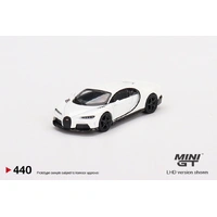 Mini GT 1/64 Bugatti Chiron Super Sport White Diecast Car