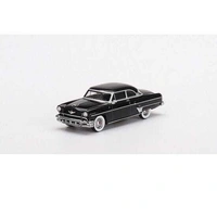 Mini GT 1/64 Lincoln Capri 1954 Black Diecast Car
