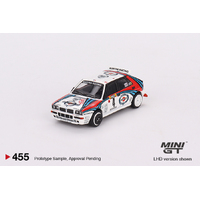 Mini GT 1/64 Lancia Delta HF Integrale Evoluzione 1992 Rally MonteCarlo Winner #4