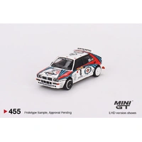 Mini GT 1/64 Lancia Delta HF Integrale Evoluzione 1992 Rally MonteCarlo Winner #4