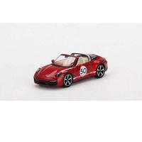 Mini GT 1/64 Porsche 911 Targe 4S Heritage Design Edition Cherry Red