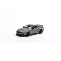 Mini GT 1/64 Ford Mustang GT LB-Works Grey Diecast Car