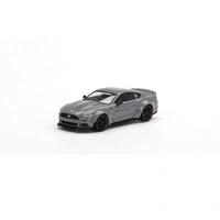 Mini GT 1/64 Ford Mustang GT LB-Works Grey Diecast Car