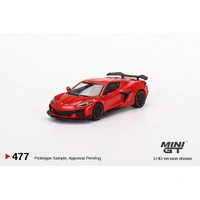 Mini GT 1/64 Chevrolet Corvette Z06 2023 Torch Red Diecast Car