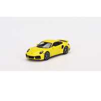 Mini GT 1/64 Porsche 911 Turbo S Racing Yellow