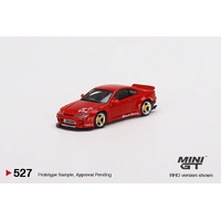 Mini GT 1/64 Nissan Silvia (S15) Rocket Bunny Red Diecast Car