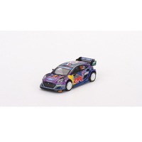 Mini GT 1/64 Ford Puma Rally1  #19  M-Sport Ford WRT 2022 Rally MonteCarlo Winner Diecast Car