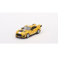 Mini GT 1/64 Shelby GT500 Dragon Snake Concept  Yellow Diecast Car