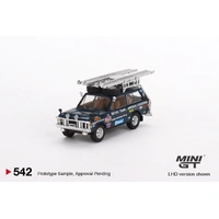 Mini GT 1/64 Range Rover 1971 British Trans-Americas Expedition (VXC-868K) Diecast Car