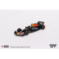 Mini GT 1/64 Oracle Red Bull Racing RB18 #1 Max Verstappen 2022 Monaco Grand Prix 3rd Place
