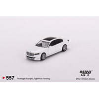 Mini GT 1/64 BMW Alpina B7 xDrive Alpine White Diecast Car