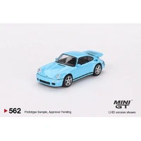 Mini GT 1/64 RUF CTR Anniversary Bayrisch Himmelblau