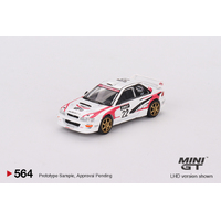 Mini GT 1/64 Subaru Impreza WRC98 1999 Rally Tour de Corse #22