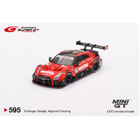 Mini GT 1/64 Nissan GT-R Nismo GT500 #23 NISMO 2021 SUPER GT Series Diecast Car
