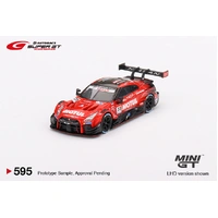 Mini GT 1/64 Nissan GT-R Nismo GT500 #23 NISMO 2021 SUPER GT Series Diecast Car