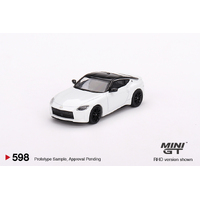 Mini GT 1/64 Nissan Fairlady Z Version ST 2023 Everest White Metal Diecast