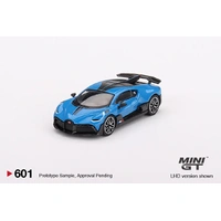 Mini GT 1/64 Bugatti Divo Blu Bugatti Metal Diecast