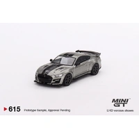 Mini GT 1/64 Shelby GT500 SE Widebody Pepper Gray Metallic Diecast Car