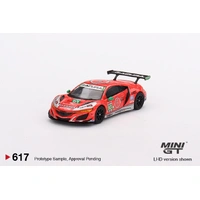 Mini GT 1/64 Acura NSX GT3 EVO22 #93 WTR Racers Edge Motorsports IMSA 2023 Daytona 24Hr. Diecast Car
