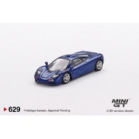 Mini GT 1/64 McLaren F1 Cobalt Blue Diecast Car
