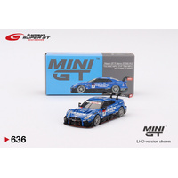 Mini GT 1/64 Nissan GT-R Nismo GT500 #12 Team Impul 2021 SUPER GT SERIES (Japan Exclusive) Diecast Model Car