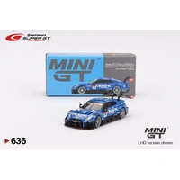 Mini GT 1/64 Nissan GT-R Nismo GT500 #12 Team Impul 2021 SUPER GT SERIES (Japan Exclusive) Diecast Model Car