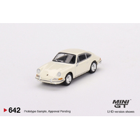 Mini GT 1/64 Porsche 901 1963 Ivory Diecast Car