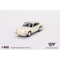 Mini GT 1/64 Porsche 901 1963 Ivory Diecast Car