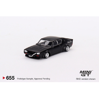 Mini GT 1/64 Nissan Skyline Kenmeri Liberty Walk Matt Black Diecast Car