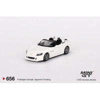Mini GT 1/64 Honda S2000 (AP2) CR Grand Prix White Diecast Car