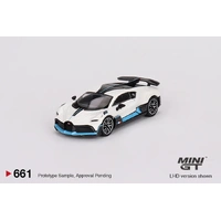 Mini GT 1/64 Bugatti Divo  White