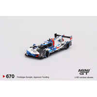 Mini GT 1/64 BMW M Hybrid V8 GTP #24 BMW M Team RLL 2023 IMSA Daytona 24 Hrs