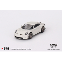 Mini GT 1/64 Porsche 911 (992) GT3 Touring Crayon Diecast Model Car