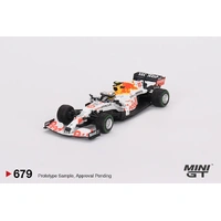 Mini GT 1/64 Red Bull RB16B #11 Sergio Pérez 2021 Turkish Grand Prix 3rd Place Diecast Car