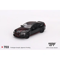 Mini GT 1/64 BMW M4 CSL Black Sapphire Diecast Model Car