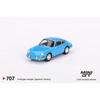 Mini GT 1/64 Porsche 901 1963 'Quickblau' Diecast Car