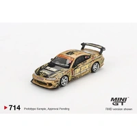 Mini GT 1/64 Nissan Silvia (S15) Top Secret D1GP / Blister Packaging Diecast Model Car