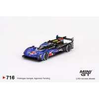 Mini GT 1/64 Cadillac V-Series.R #2 Cadillac Racing 2023 Le Mans 24 Hrs 3rd Place Diecast Model