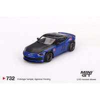 Mini GT 1/64 Nissan Z LB?NATION WORKS Serian Blue Diecast Model Car