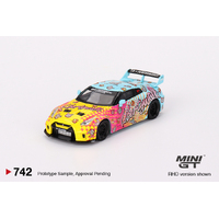 Mini GT 1/64 LB-Silhouette WORKS GT NISSAN 35GT-RR Ver.1 LBWK KUMA Diecast Model Car