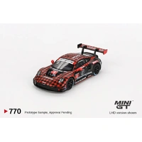 Mini GT 1/64 Porsche 911 GT3 R #9 GTD PRO  Pfaff Motorsports  IMSA 2023 Sebring 12 Hrs. Winner Diecast Model Car