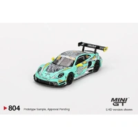 Mini GT 1/64 Porsche 911 GT3 R #28 Hubauto Racing 2023 FIA GT World Cup 70th Macau Grand Prix Diecast Model Car