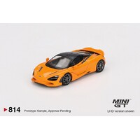 Mini GT 1/64 Mclaren 750S Mclaren Orange Diecast Model Car