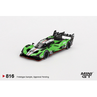 Mini GT 1/64 Lamborghini SC63 #63 Iron lynx 2024 IMSA Sebring 12 Hrs Diecast Model Car