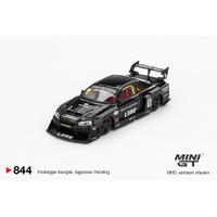 Mini GT 1/64 Nissan LB-ER34 Super Silhouette Skyline Black Diecast Model Car