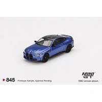 Mini GT 1/64 BMW M4 Competition (G82) Portimao Blue Diecast Model Car