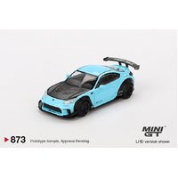 Mini GT 1/64 Toyota GR86 LBNation Baby Blue Diecast Model Car