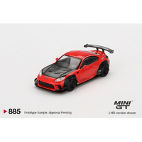 Mini GT 1/64 Toyota GR86 LB Nation Red Diecast Model Car