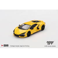 Mini GT 1/64 Lamborghini Revuelto Giallo Diecast Model Car
