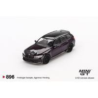 Mini GT 1/64 BMW M3 M Performance Touring Daytona Violet Diecast Model Car